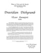 Dravidian Dithyramb SATB choral sheet music cover